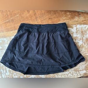 Black lululemon skirt